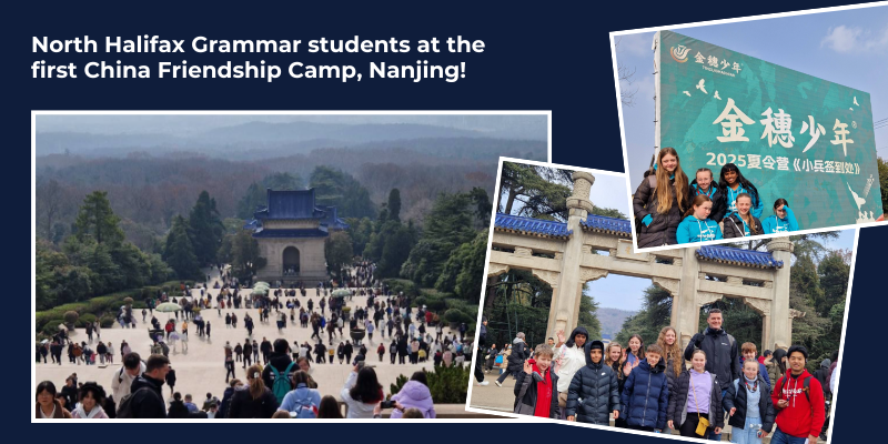 North Halifax Grammar School at China Immersion Camp Nanjing