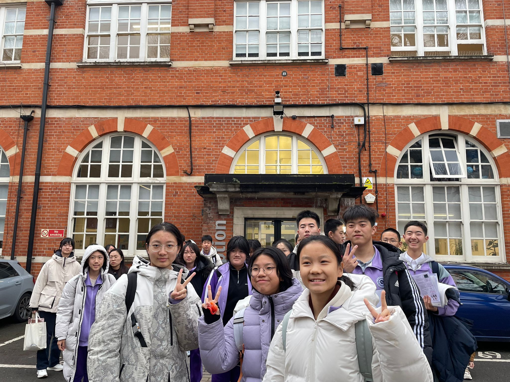 Villiers High School welcome visitors from Beijing